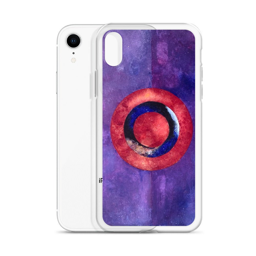 Coque pour iPhone® - Œil Cosmique - Jiel - artiste