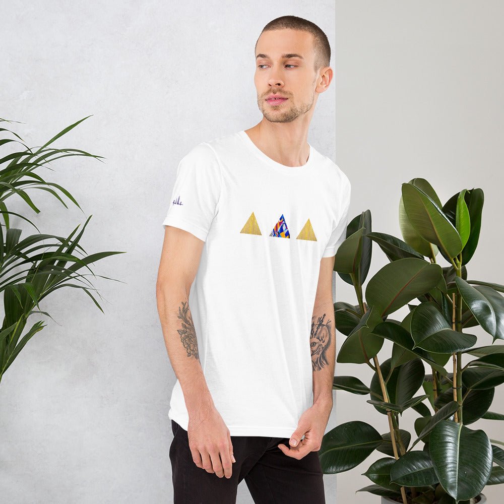 T-shirt unisexe - Triangles 3 - Jiel - artiste