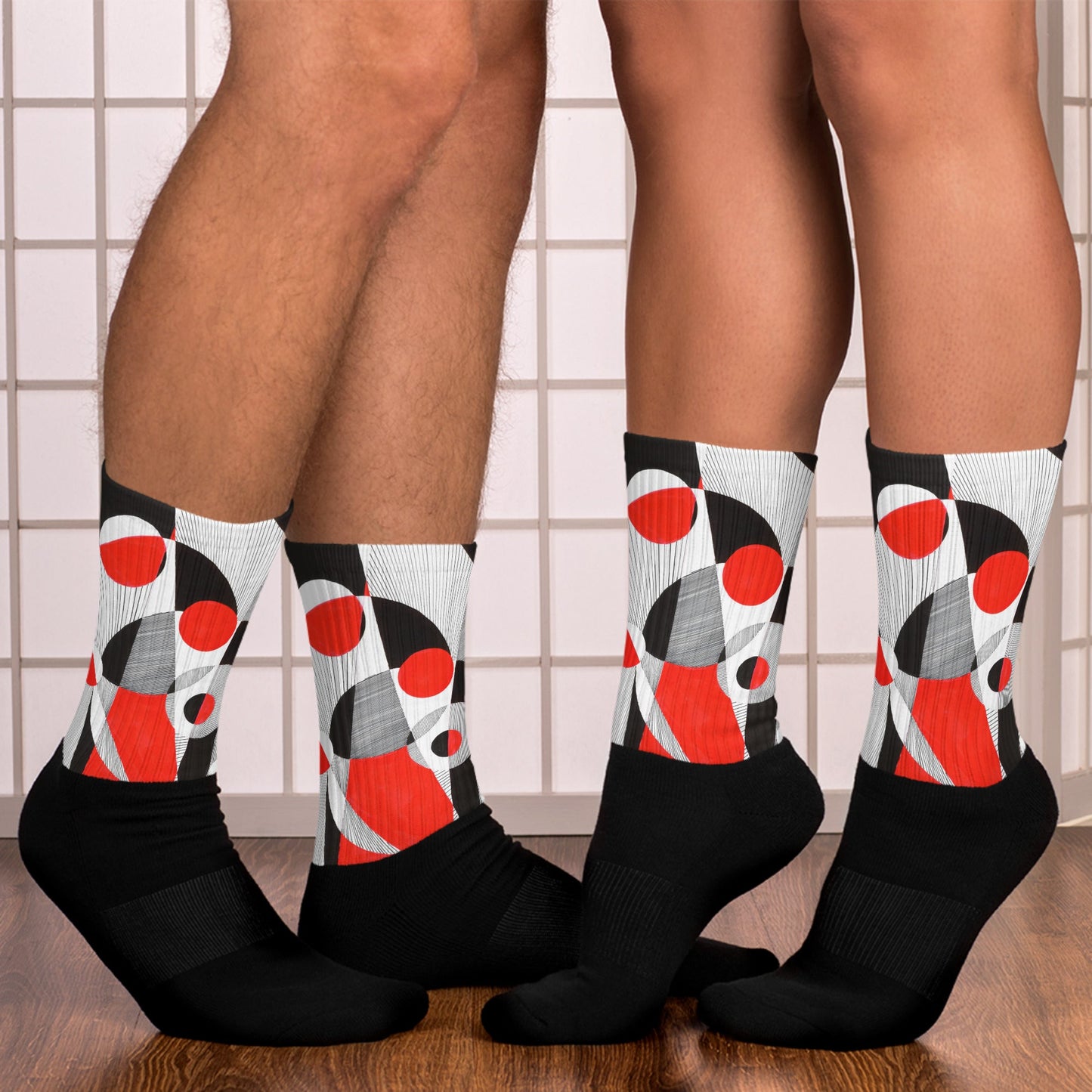 Chaussettes - lumières - Jiel - artiste