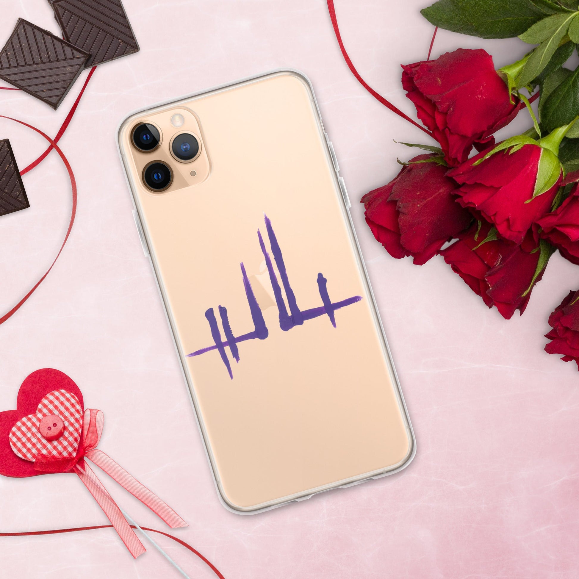 Coque pour iPhone® - Jiel violet - Jiel - artiste