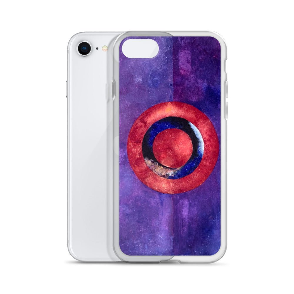 Coque pour iPhone® - Œil Cosmique - Jiel - artiste