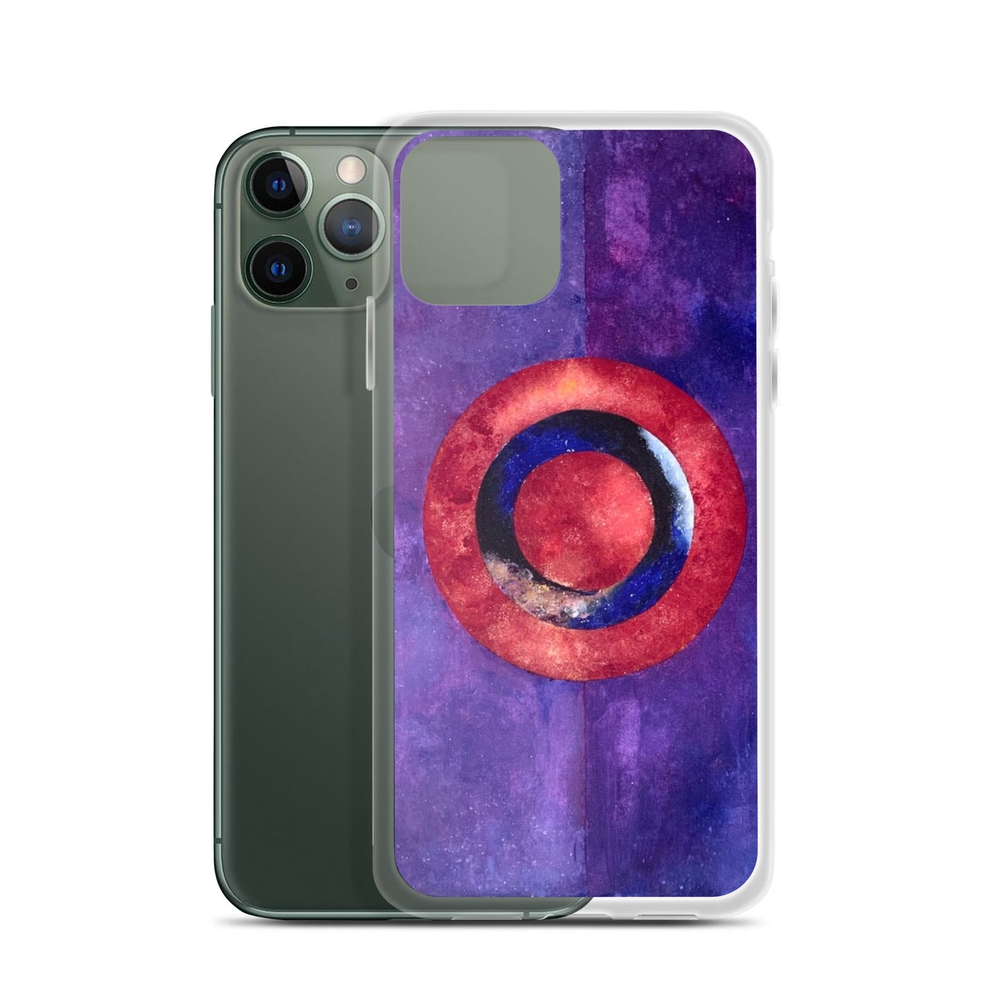 Coque pour iPhone® - Œil Cosmique - Jiel - artiste