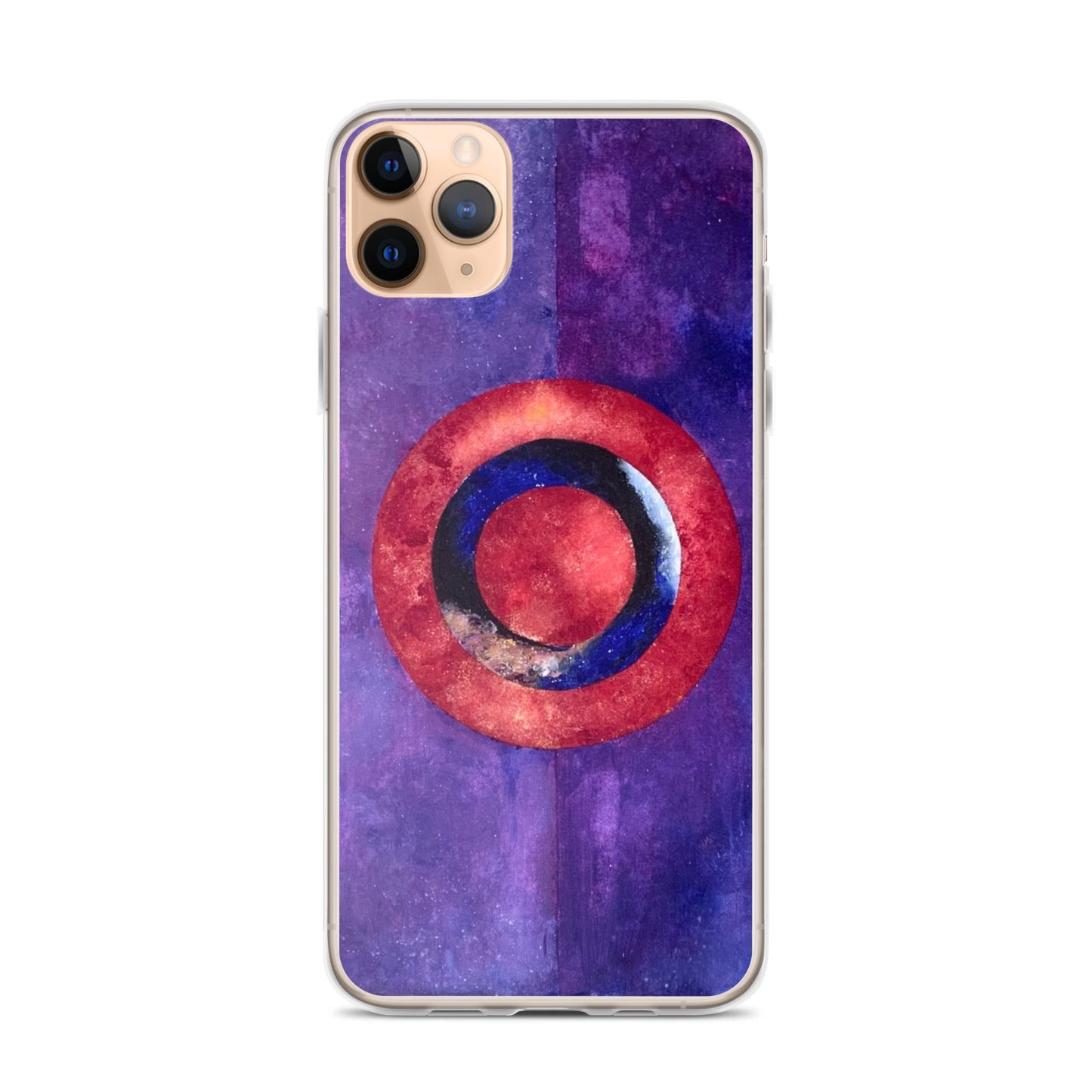 Coque pour iPhone® - Œil Cosmique - Jiel - artiste