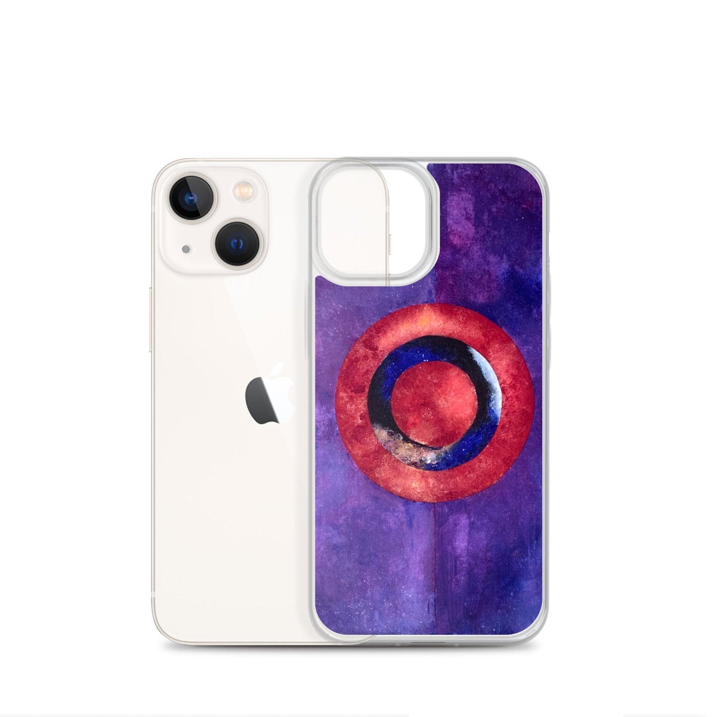 Coque pour iPhone® - Œil Cosmique - Jiel - artiste