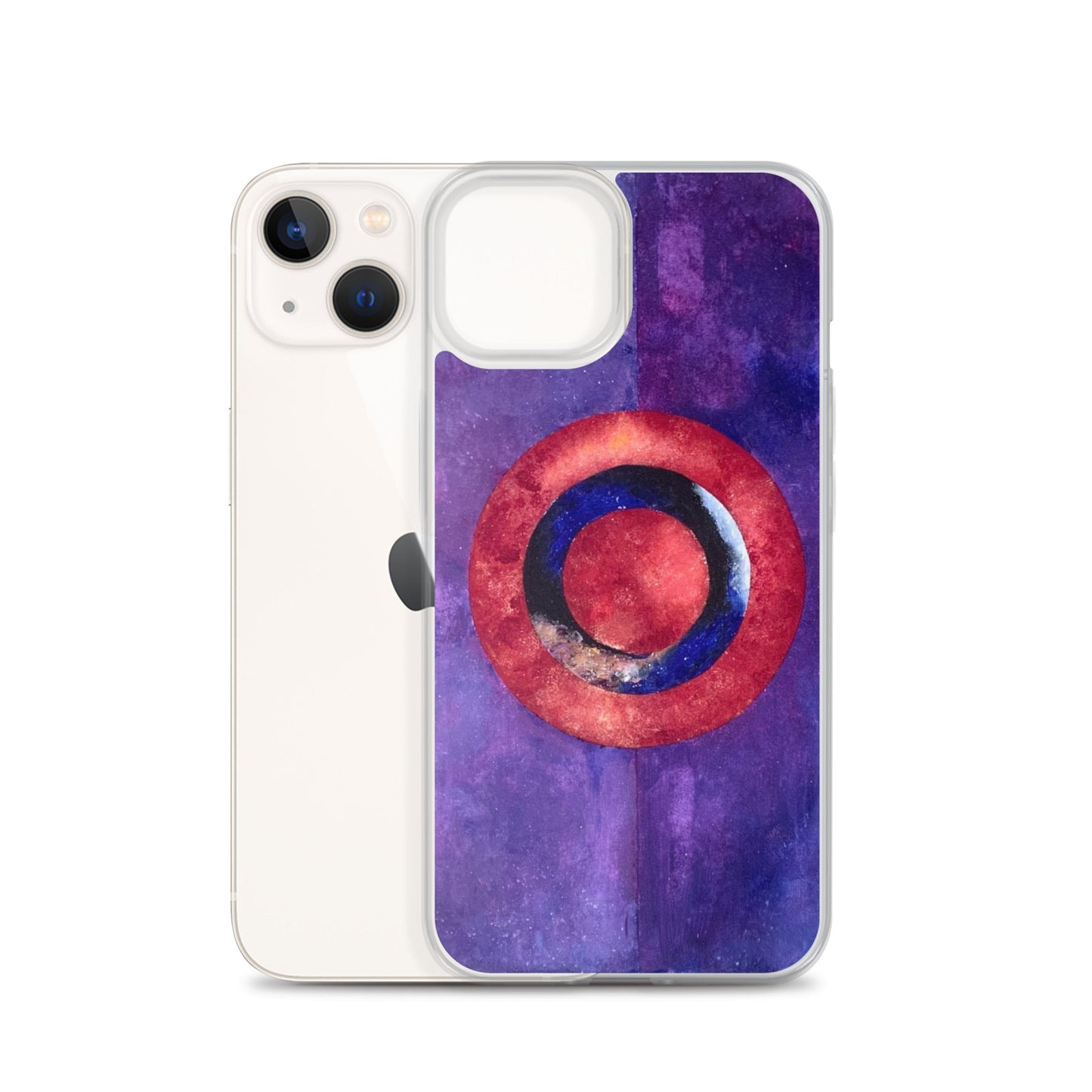 Coque pour iPhone® - Œil Cosmique - Jiel - artiste