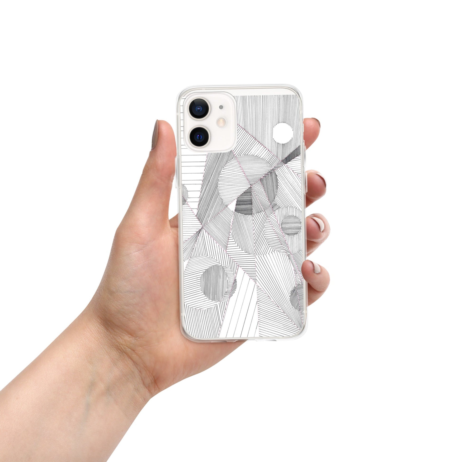 Coque pour iPhone® - Ondes et Vibrations - Jiel - artiste