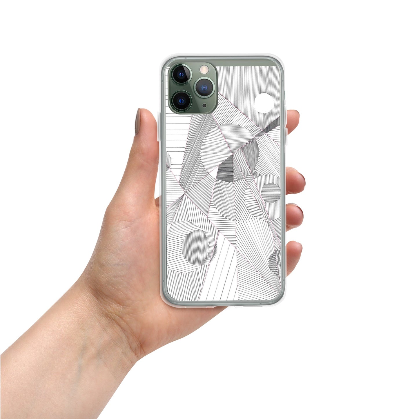 Coque pour iPhone® - Ondes et Vibrations - Jiel - artiste