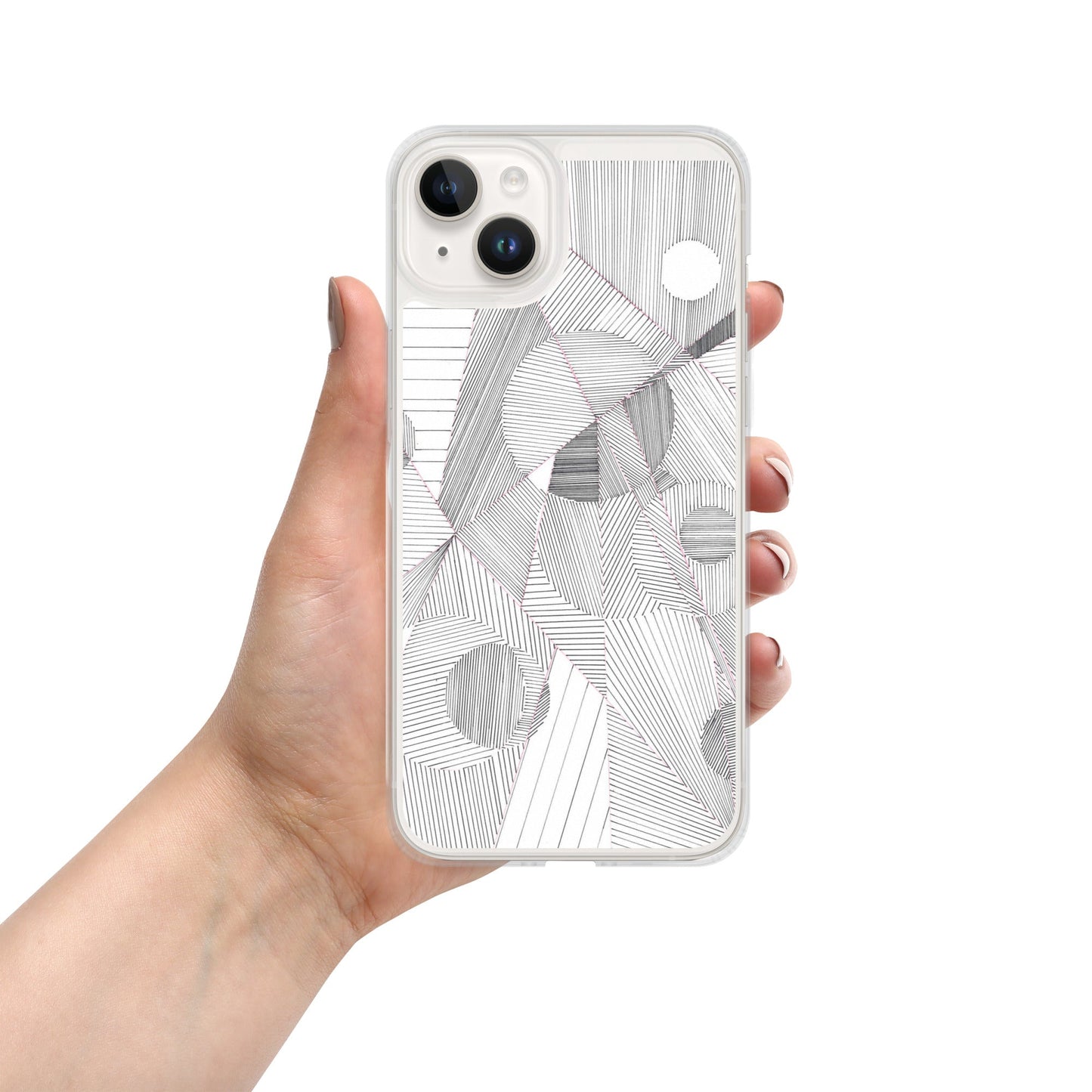 Coque pour iPhone® - Ondes et Vibrations - Jiel - artiste