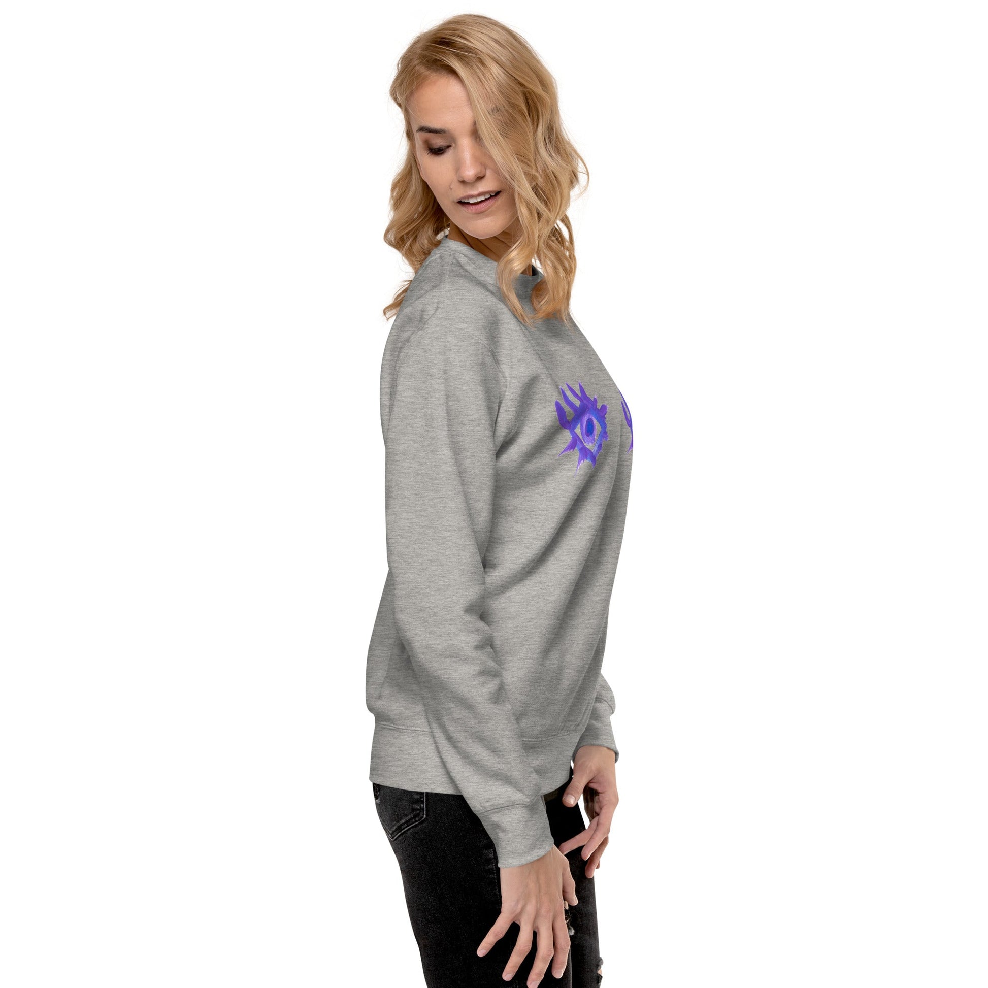 Regarde - moi dans les yeux - Sweatshirt premium unisexe - Jiel - artiste