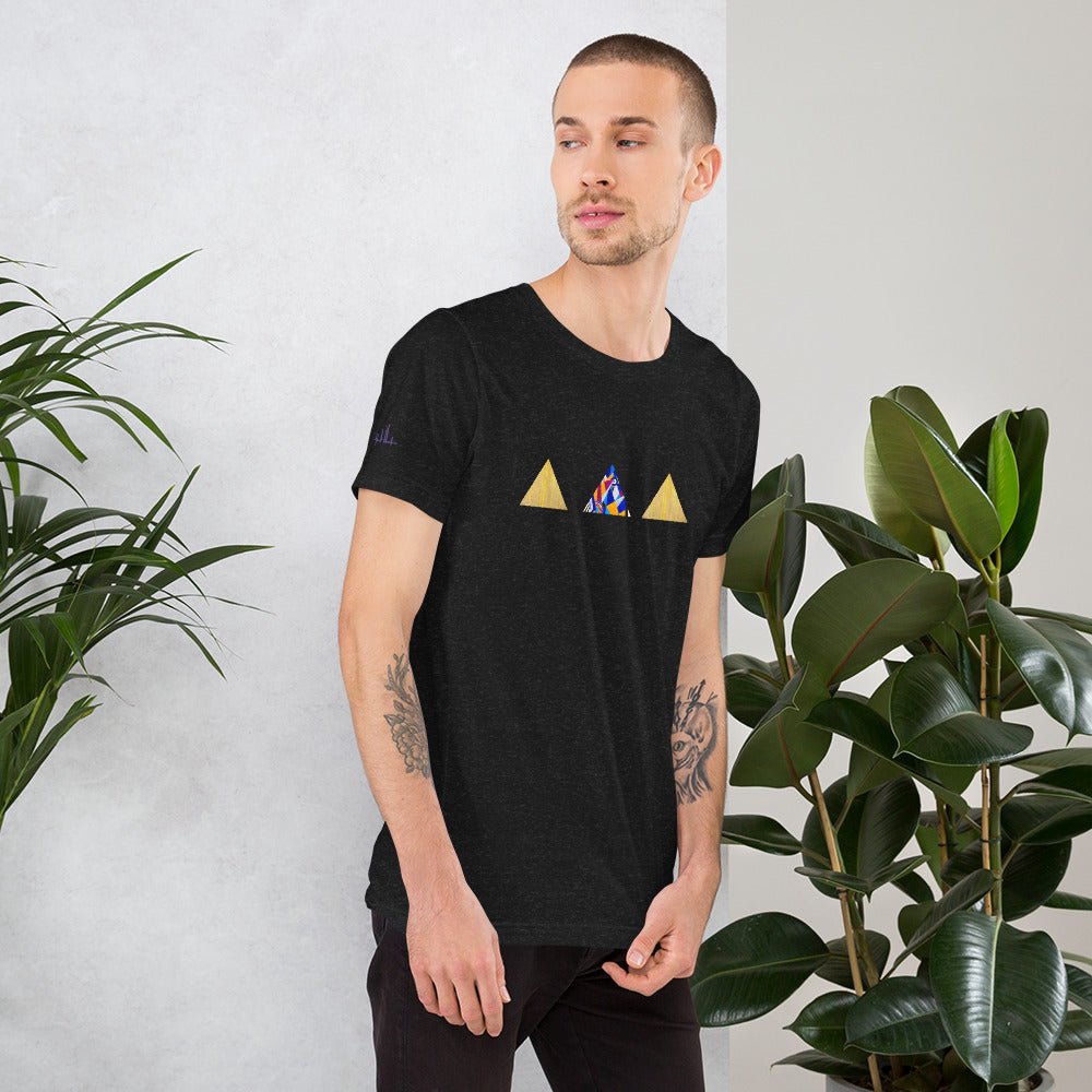 T-shirt unisexe - Triangles 3 - Jiel - artiste