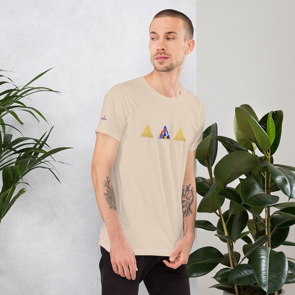 T-shirt unisexe - Triangles 3 - Jiel - artiste