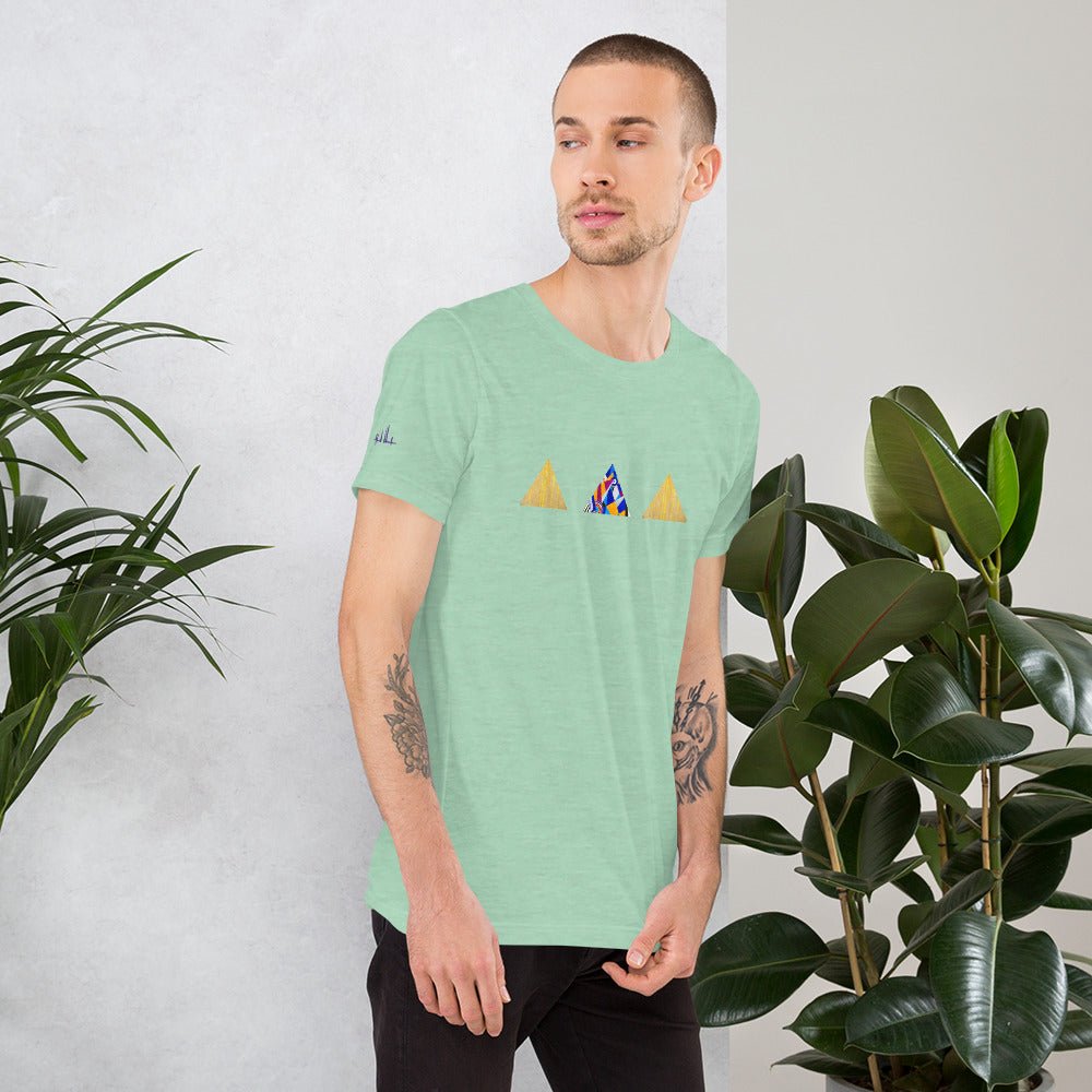 T-shirt unisexe - Triangles 3 - Jiel - artiste