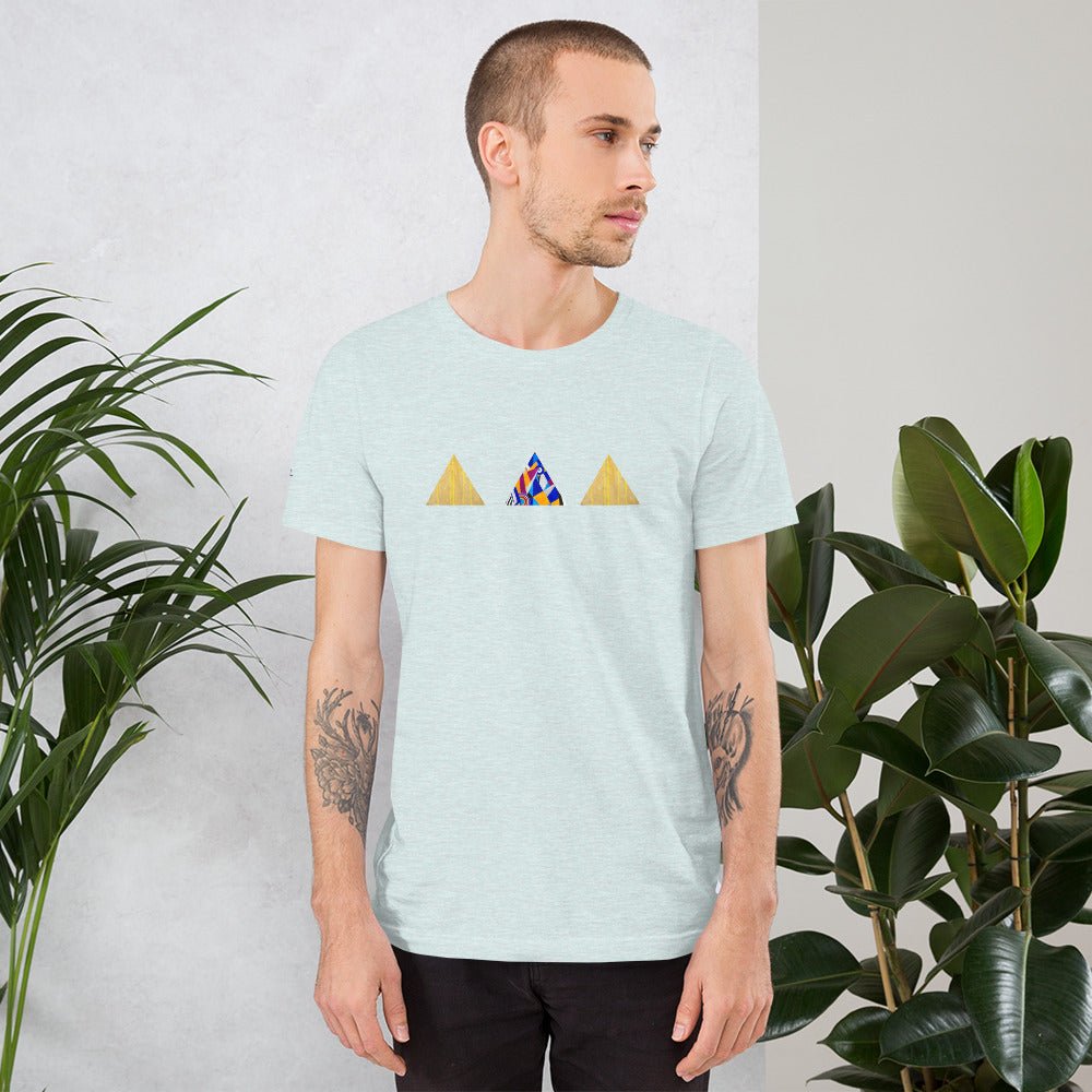 T-shirt unisexe - Triangles 3 - Jiel - artiste