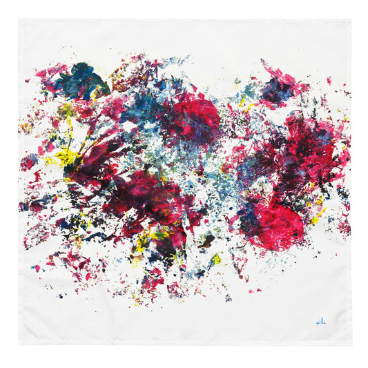 Bandana all over - Fleurs - Jiel - artiste