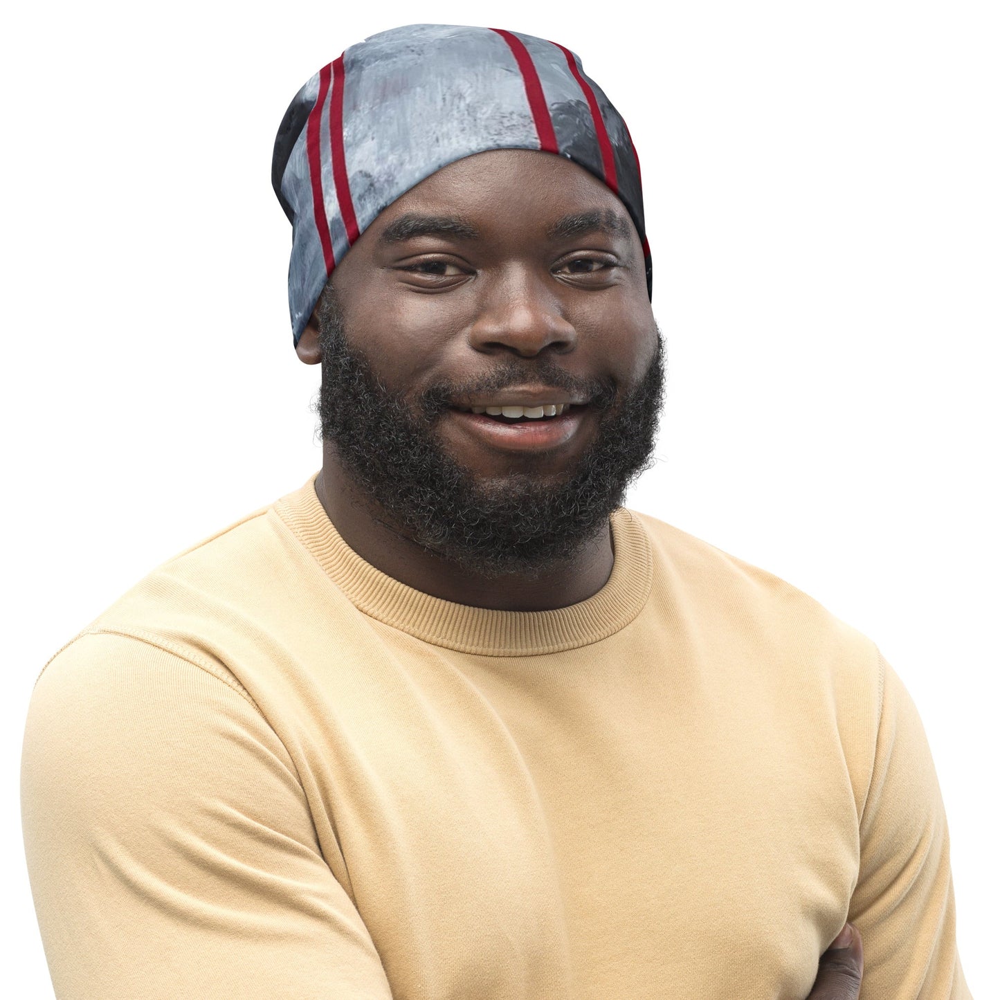 Bonnet imprimé all over - Nuages - Jiel - artiste