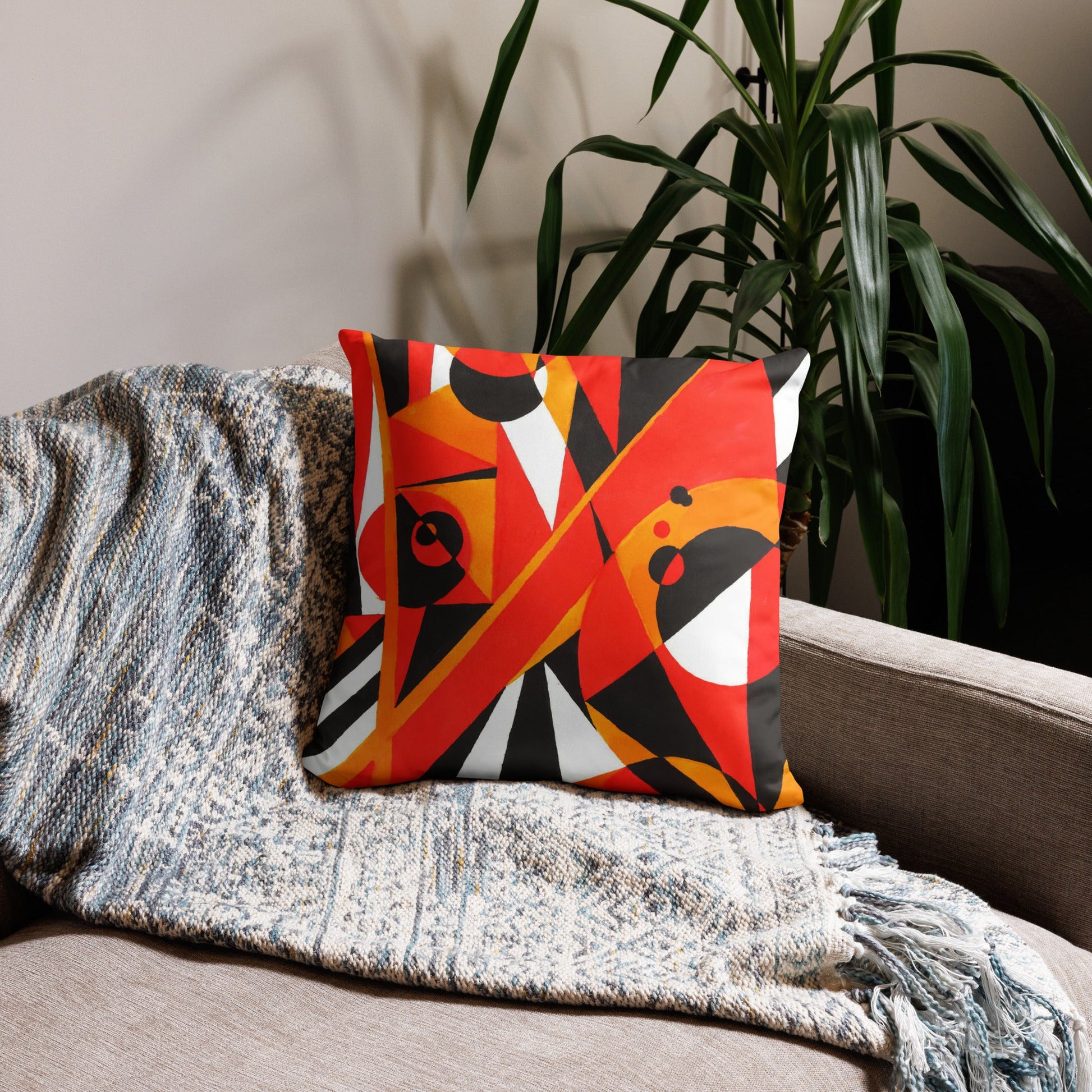 Coussin Classique - Bataille - Jiel - artiste