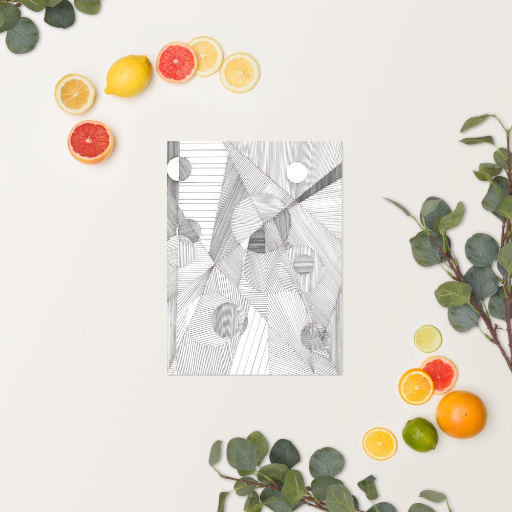 Ondes et vibrations / Waves and vibrations - Poster - Jiel - artiste